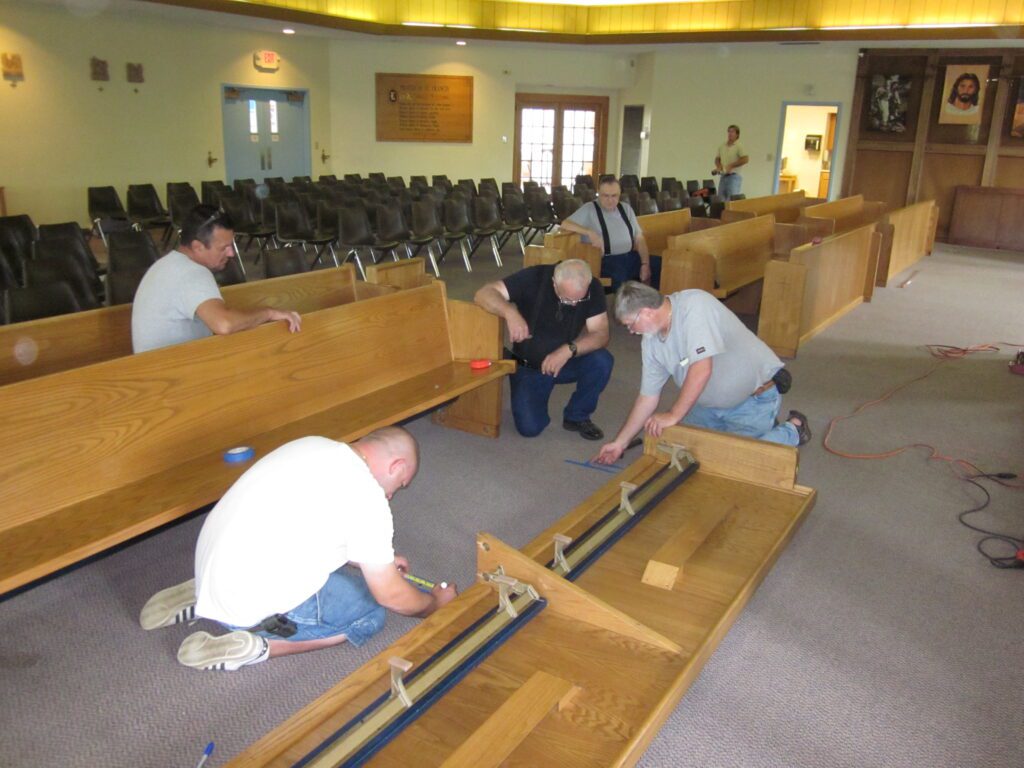 Installation underway