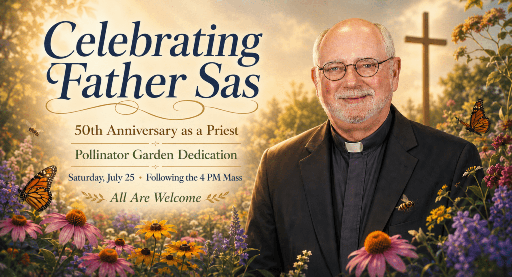Celebrating Fr. Sas 50th Anniversary
